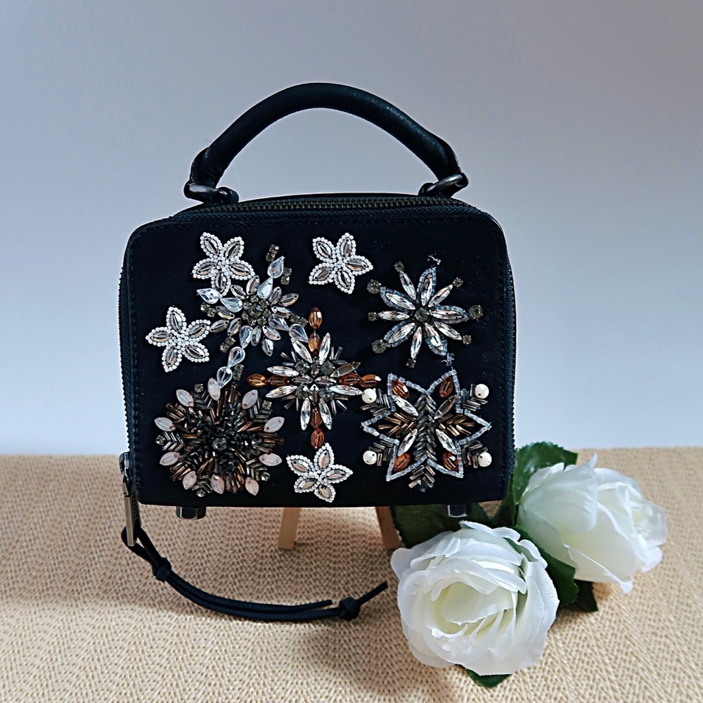 Rebecca Minkoff Jeweled Box Bag / HandBag|Designer